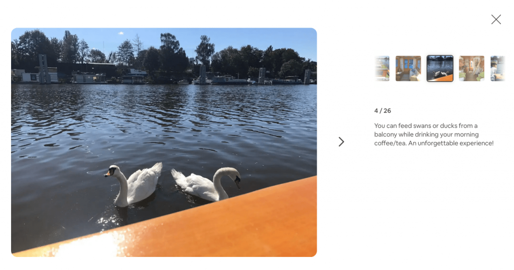 airbnb photo captions example good
